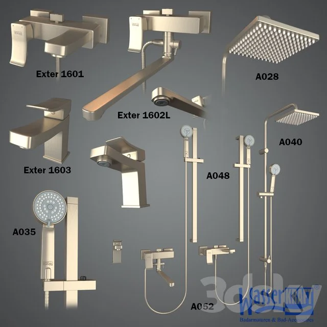 Faucets. Exter Series 1600 (WasserKRAFT)